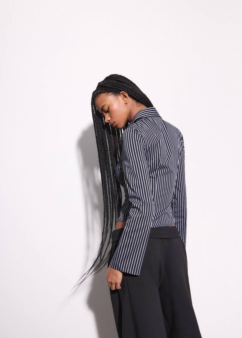 Приталенная рубашка