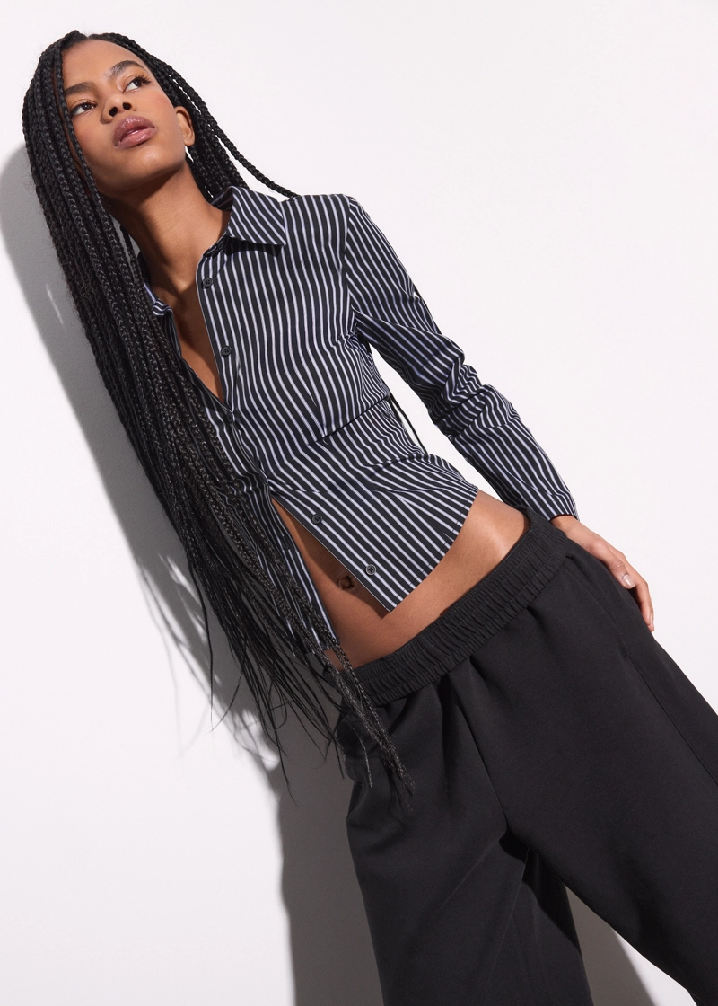 Приталенная рубашка