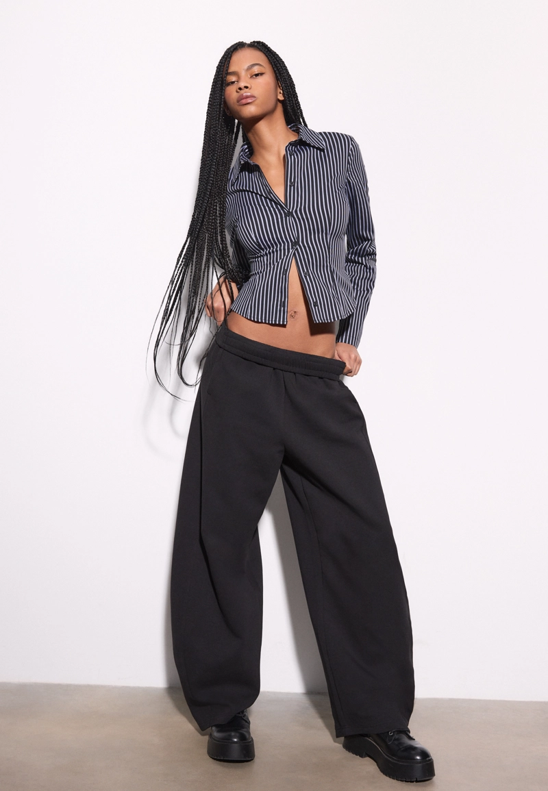 Приталенная рубашка