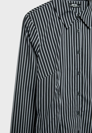 Приталенная рубашка- Заказать в России