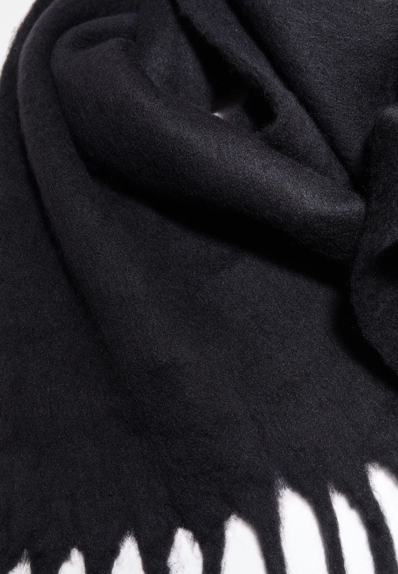 Однотонный базовый шарф