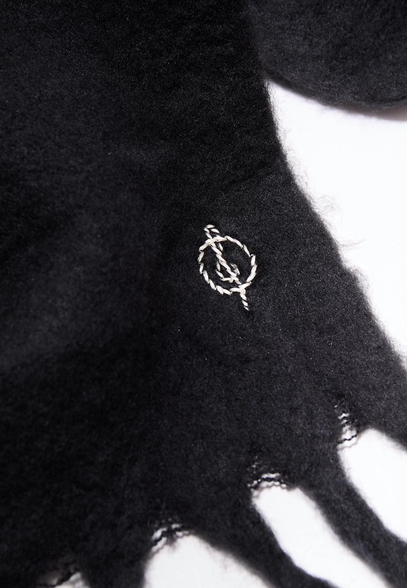 Однотонный базовый шарф