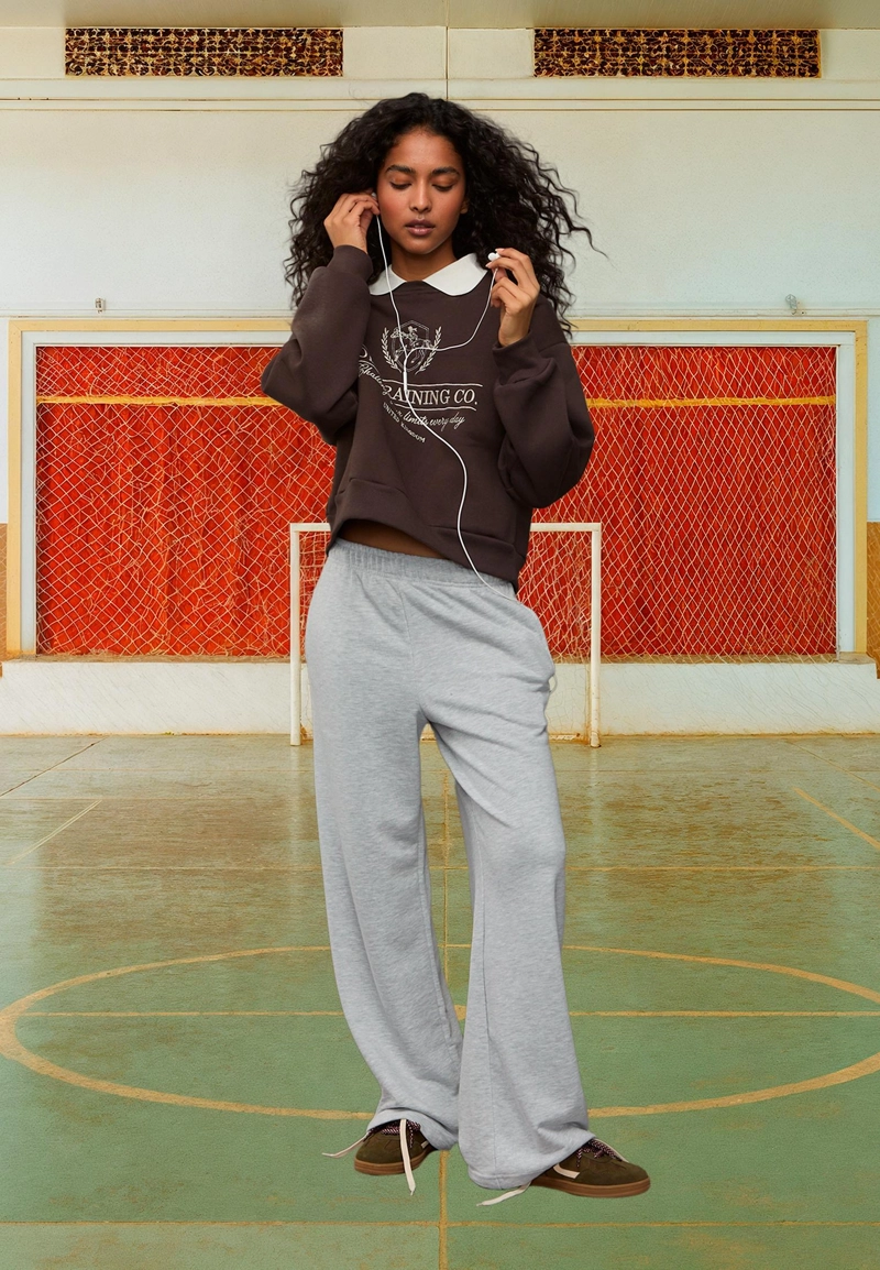 Брюки-джоггеры свободного кроя