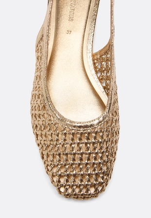 Плетеные эспадрильи без задника- Заказать в России