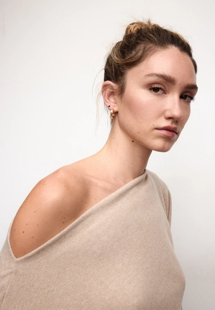 Накидка с вырезом-лодочкой- Заказать в России