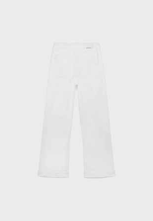 D77 Брюки в минималистичном стиле с карманами- Заказать в России