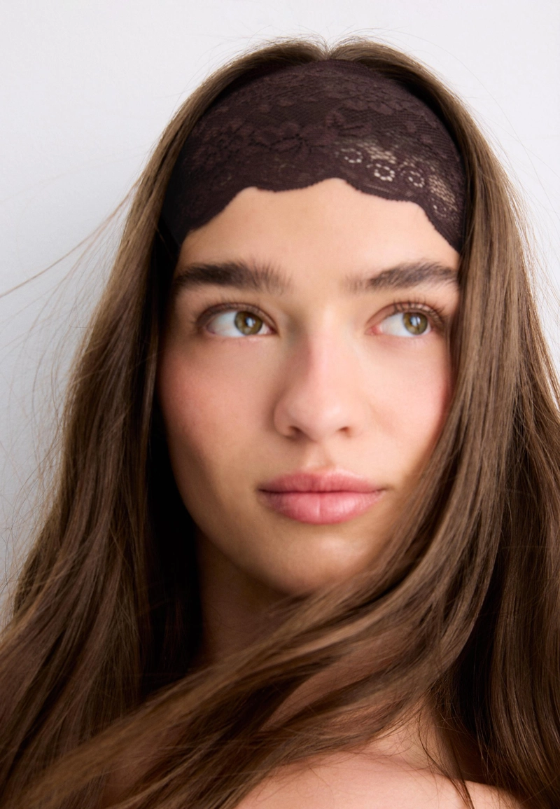 Набор из 2 кружевных резинок для волос