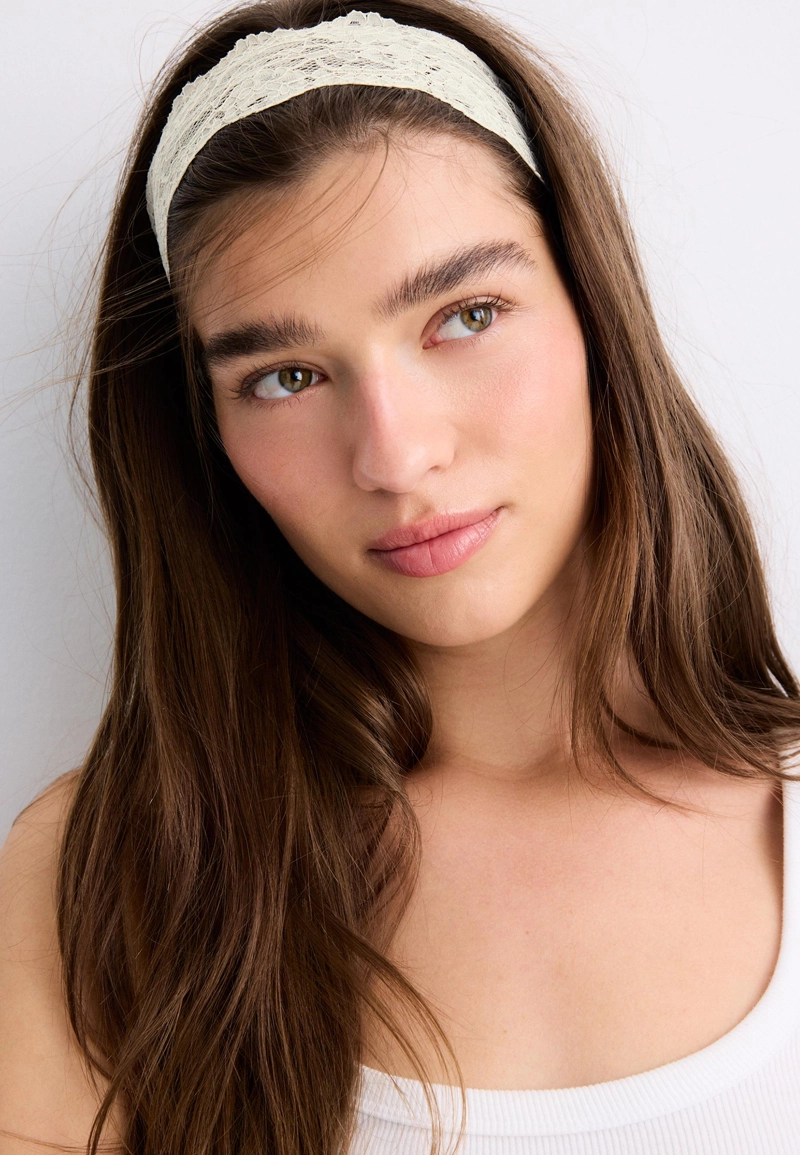 Набор из 2 кружевных резинок для волос