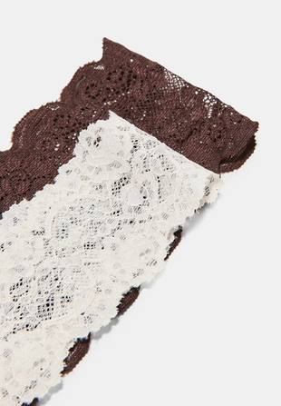 Набор из 2 кружевных резинок для волос- Заказать в России