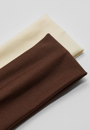 Набор из 2 эластичных лент для меха- Заказать в России