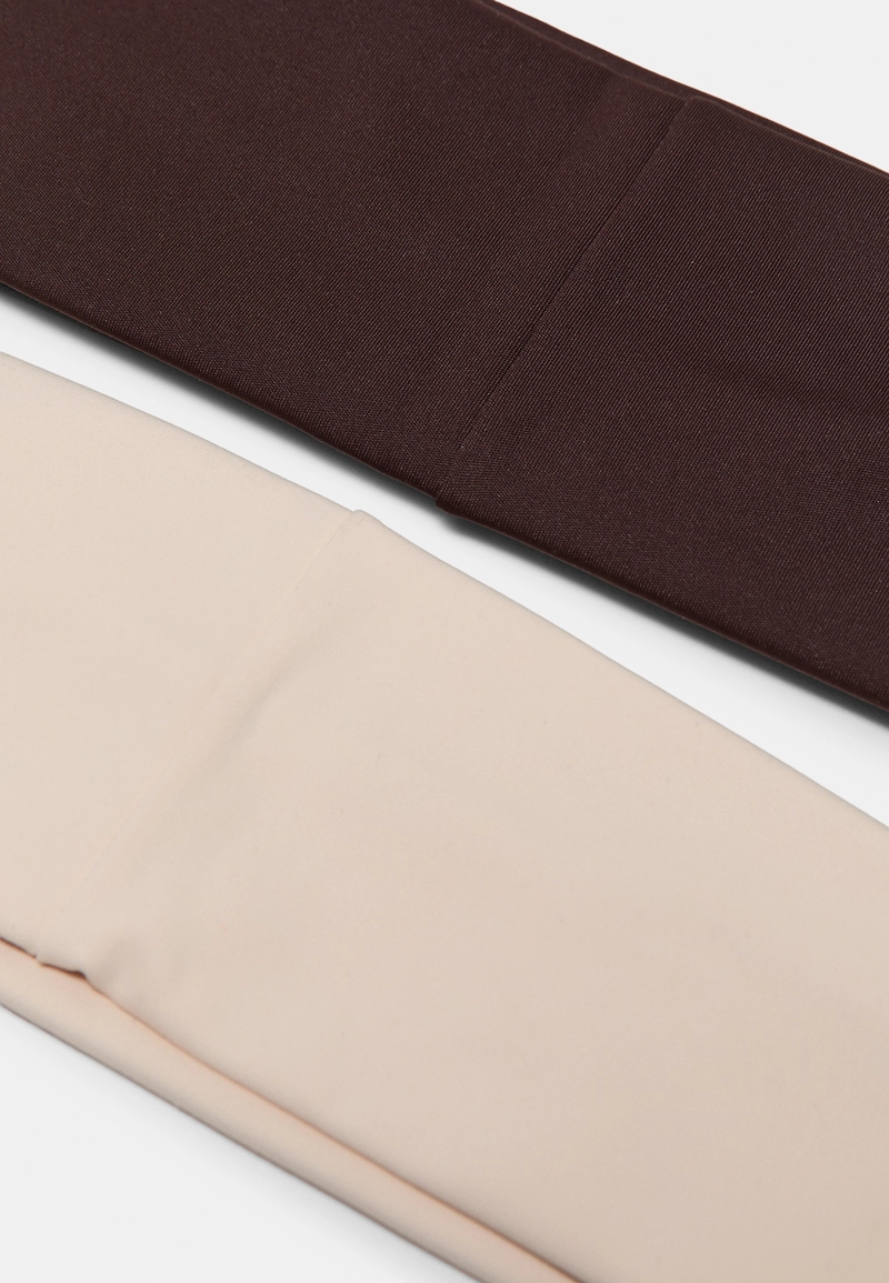 Набор из 2 резинок для волос с заклепками