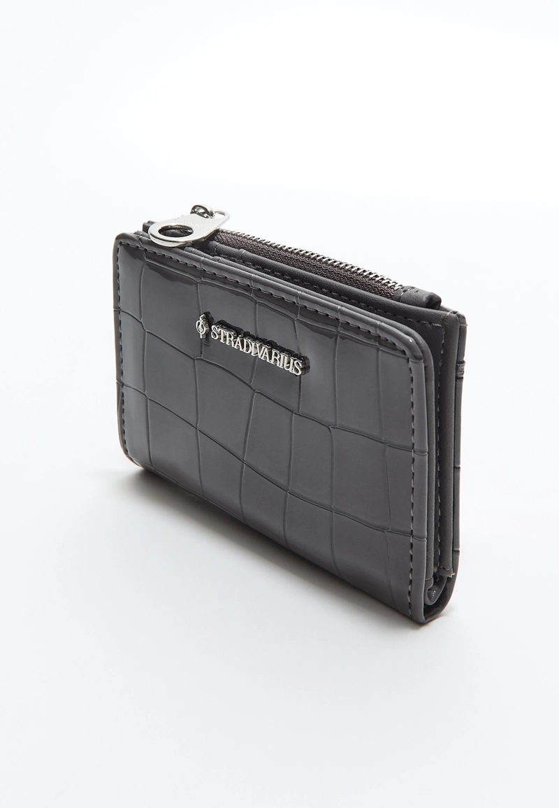 Кошелек для карт с тиснением под кокос