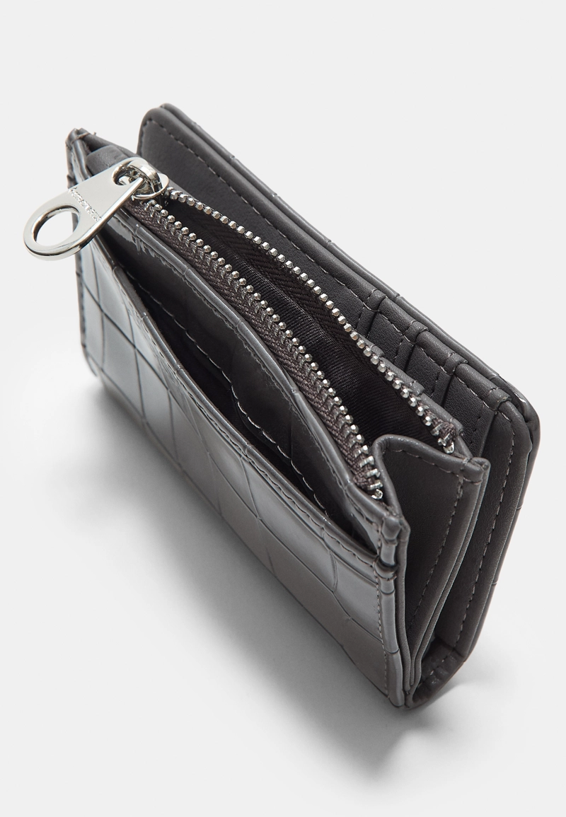 Кошелек для карт с тиснением под кокос