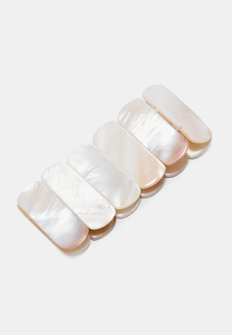 Эластичный браслет из ракушек