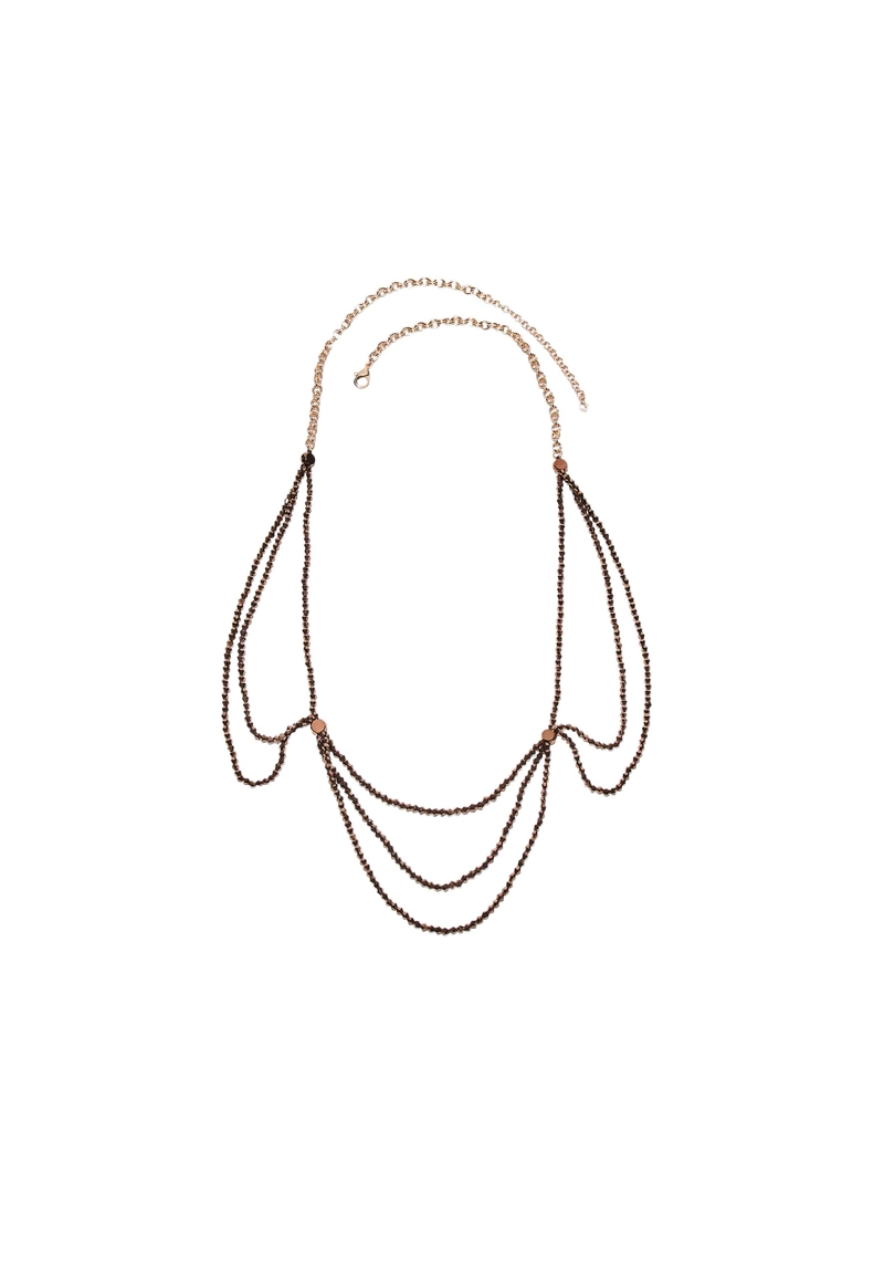 Многофункциональное ожерелье с бусинами