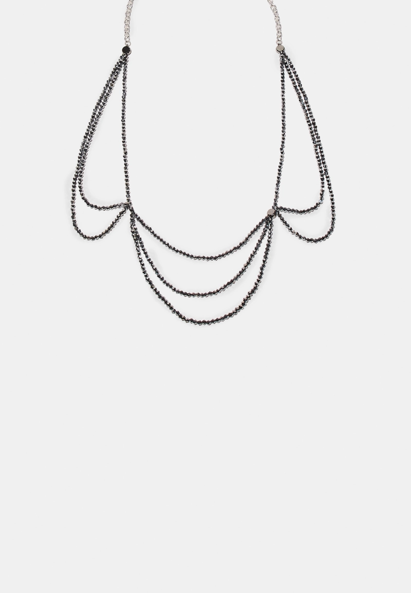 Многофункциональное ожерелье с бусинами