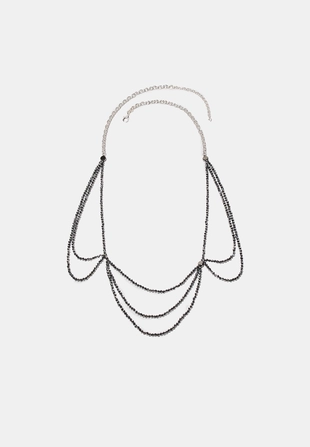 Многофункциональное ожерелье с бусинами- Заказать в России