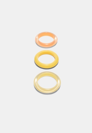 Набор из 3 браслетов из блестящего ацетата- Заказать в России