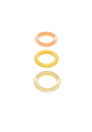 Набор из 3 браслетов из блестящего ацетата- Заказать в России