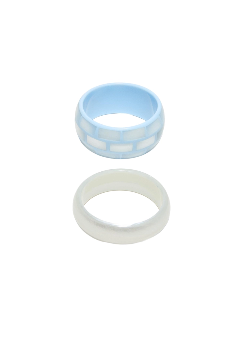 Набор из 2 браслетов под перламутр