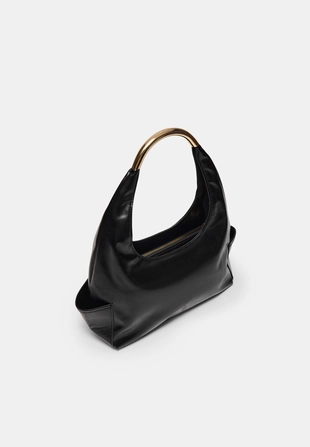 Мини-сумка с металлическим ремешком- Заказать в России