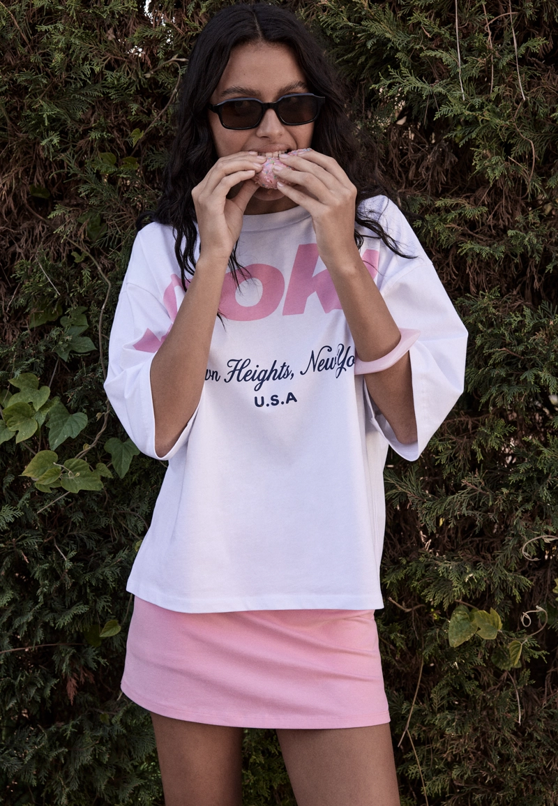 Футболка с принтом