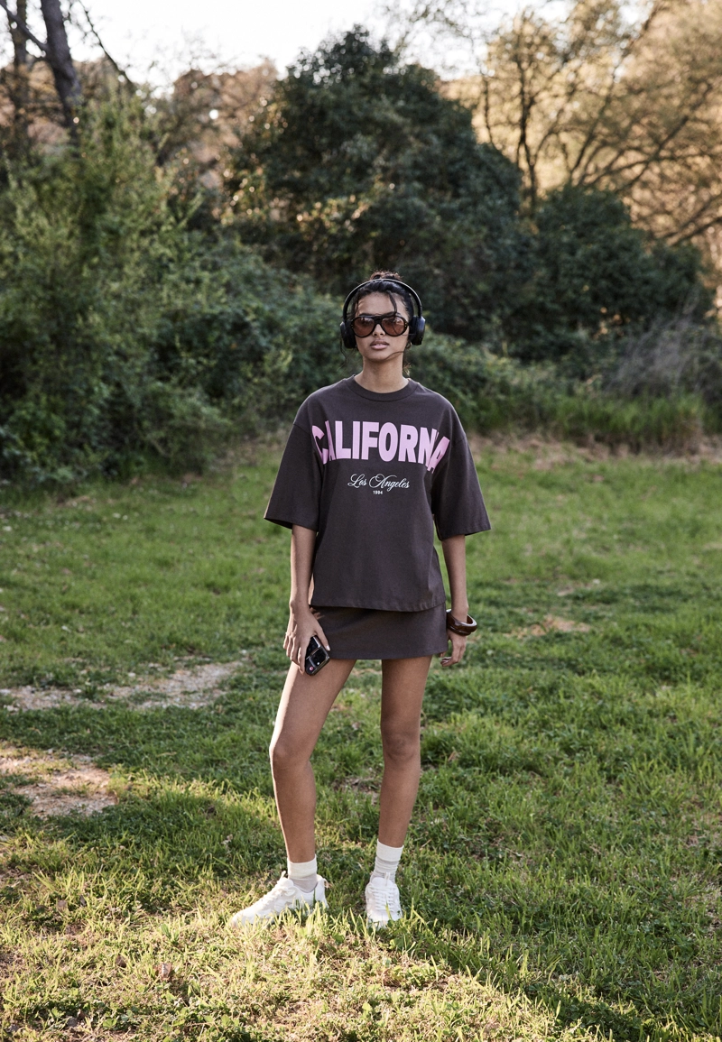 Футболка с принтом