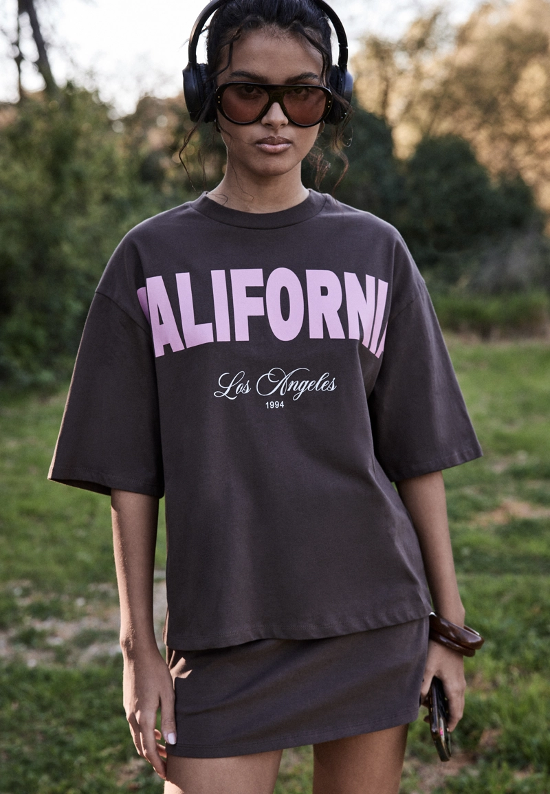 Футболка с принтом