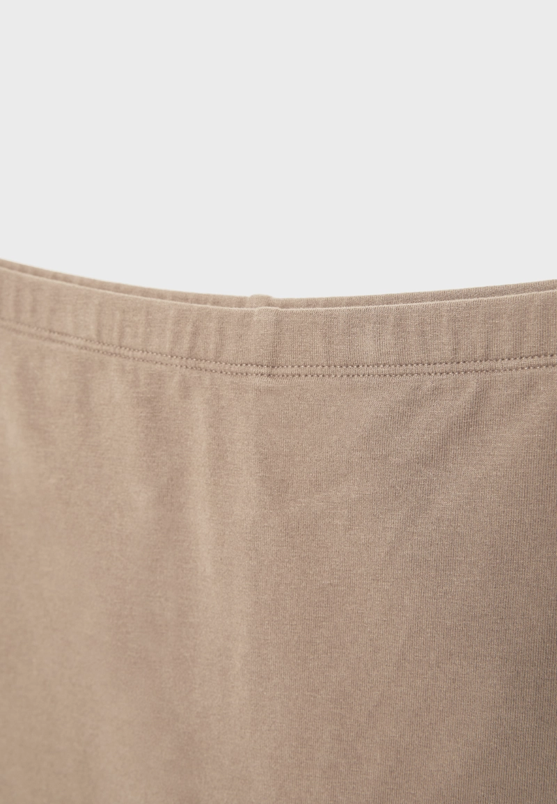 Базовая юбка-шорты из трикотажа