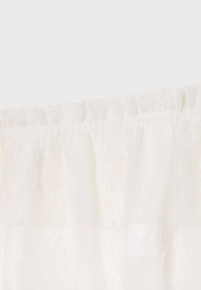 Юбка парео из кружева