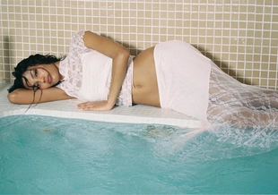 Длинная кружевная юбка- Заказать в России