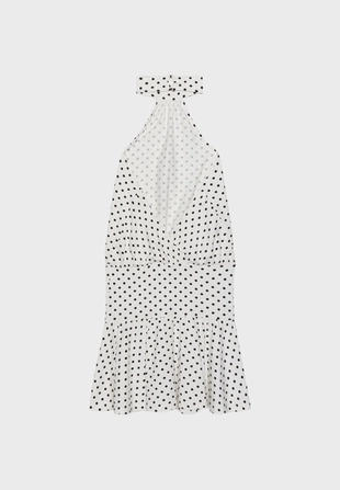 Платье с горловиной халтер- Заказать в России