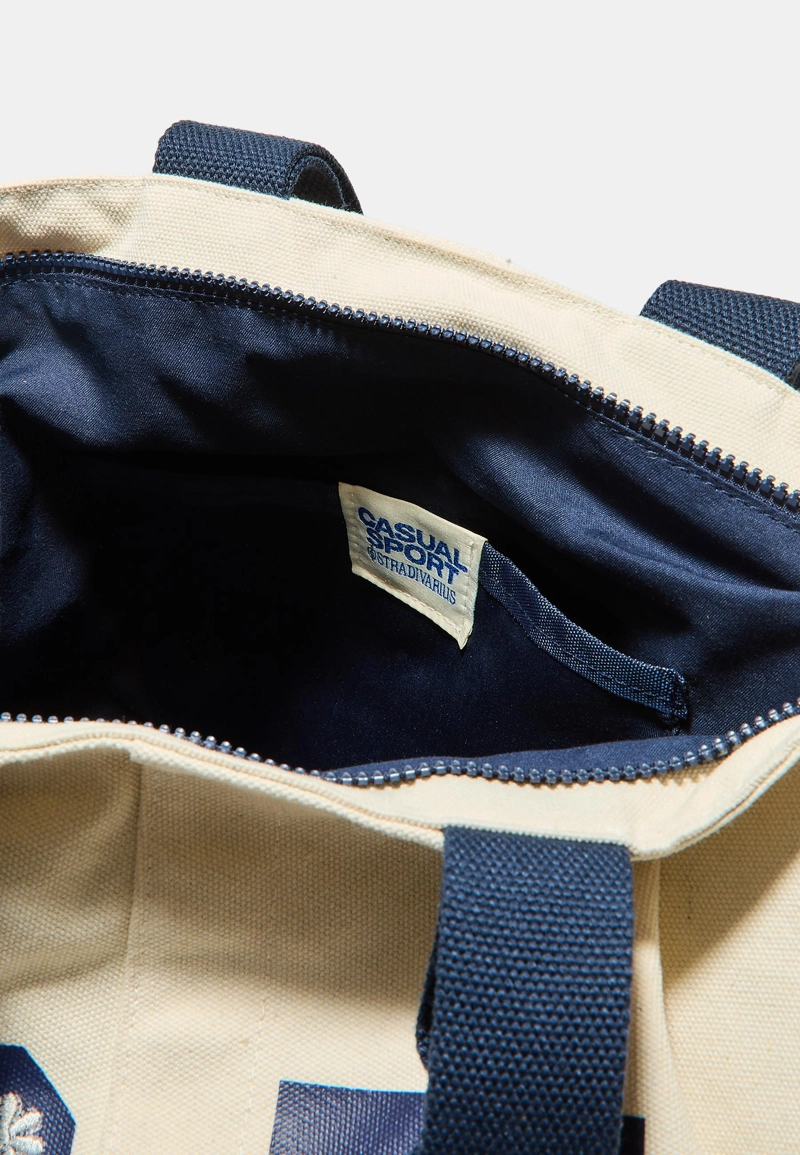 Хлопковая сумка-шопер