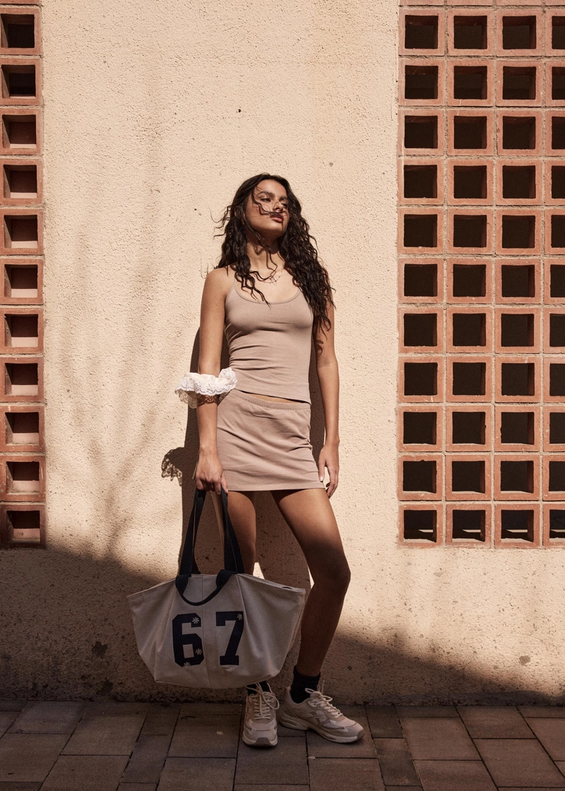 Хлопковая сумка-шопер