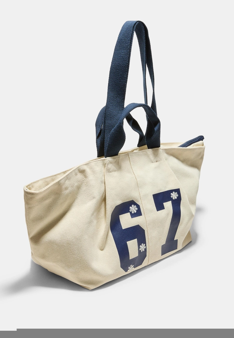 Хлопковая сумка-шопер