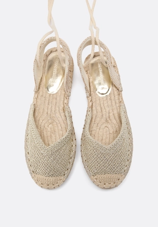 Flat jute espadrilles- Заказать в России