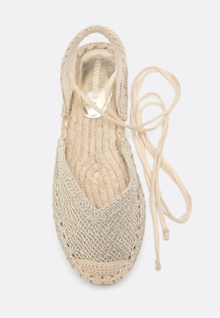 Flat jute espadrilles- Заказать в России