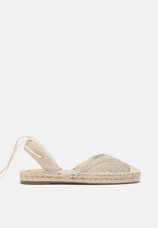Flat jute espadrilles- Заказать в России