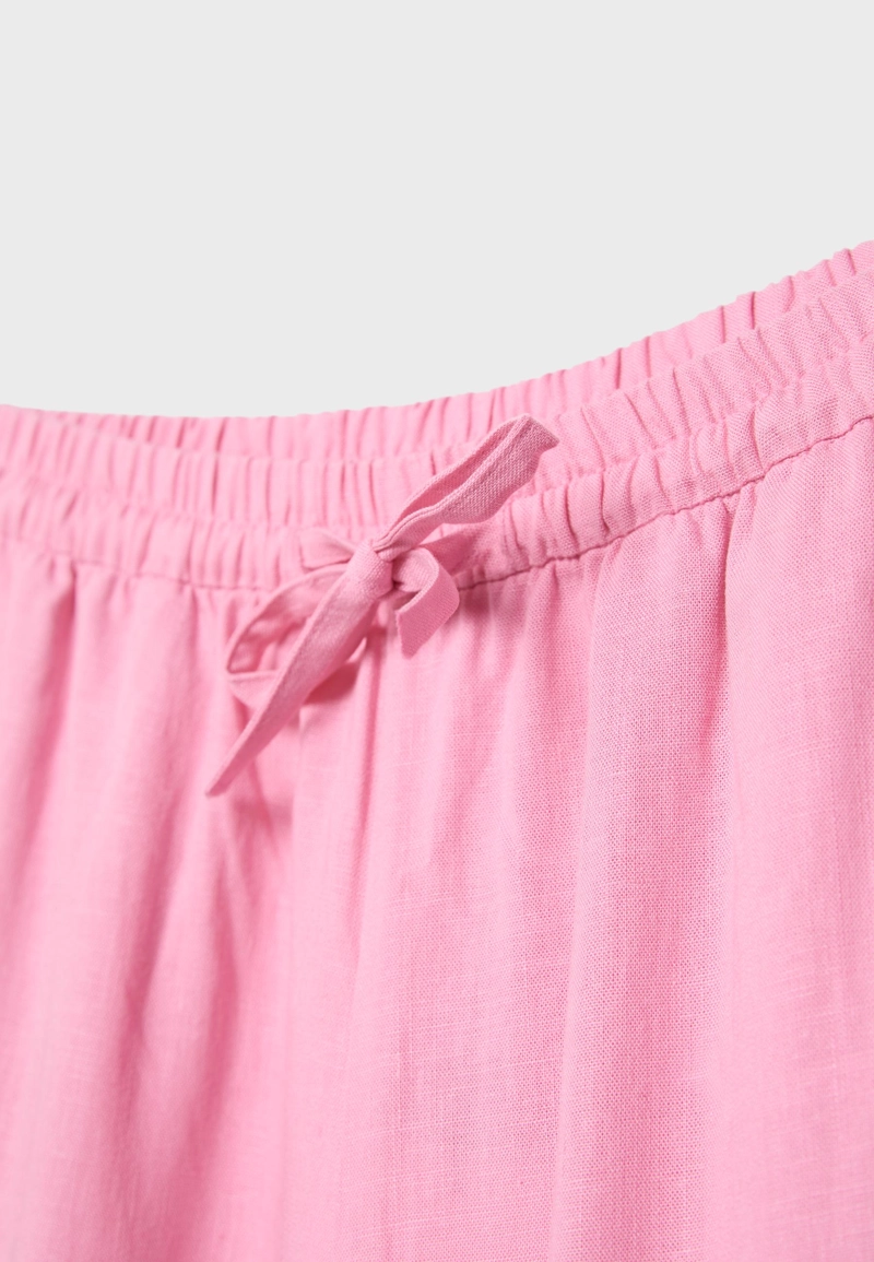 Шаровары из льняной ткани