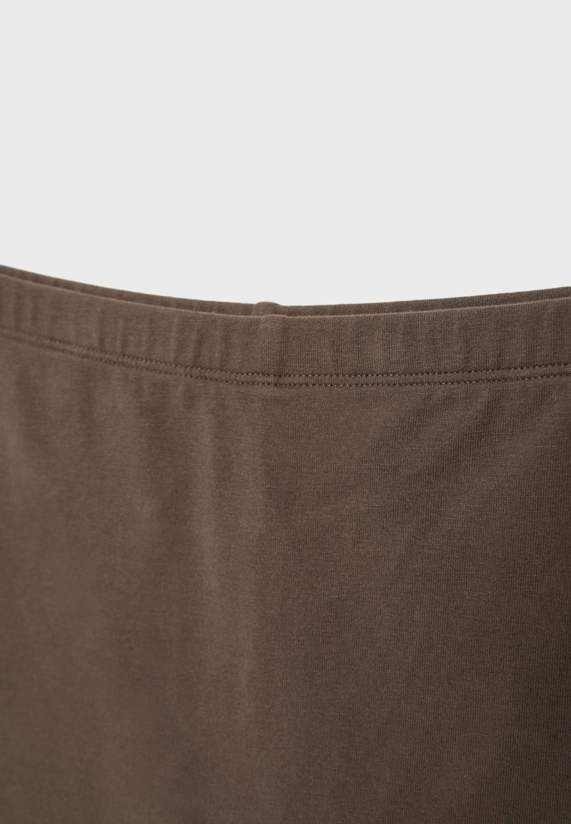 Базовая юбка-шорты из трикотажа