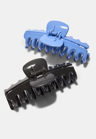 Набор из 2 больших заколок с мягким покрытием- Заказать в России