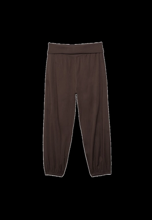 Брюки-баллоны с отворотом- Заказать в России