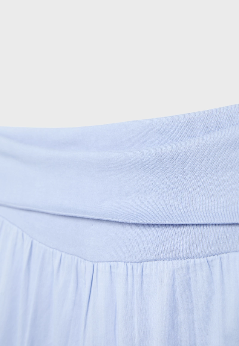 Брюки-баллоны с отворотом