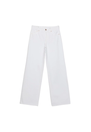 Джинсы D91 из твила с низкой посадкой и широкими штанинами- Заказать в России