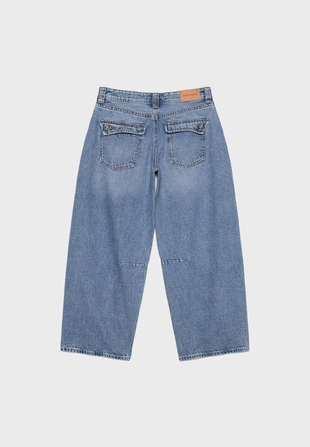 Джинсы-баллоны с низкой посадкой- Заказать в России