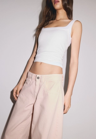 Джинсы балоны с низкой посадкой- Заказать в России