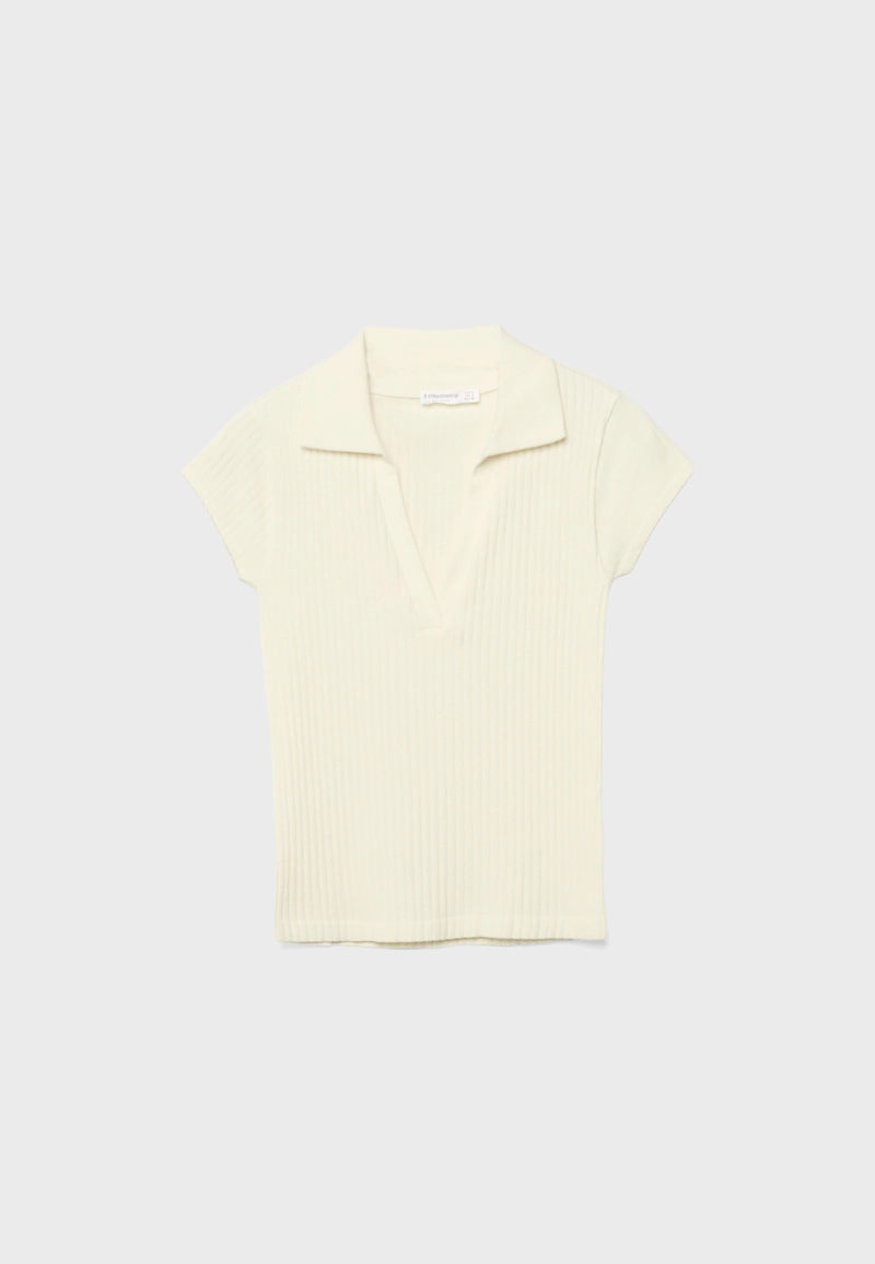 Базовая бесшовная футболка-поло