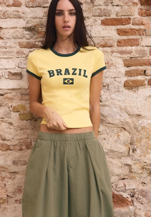 Футболка с принтом- Заказать в России