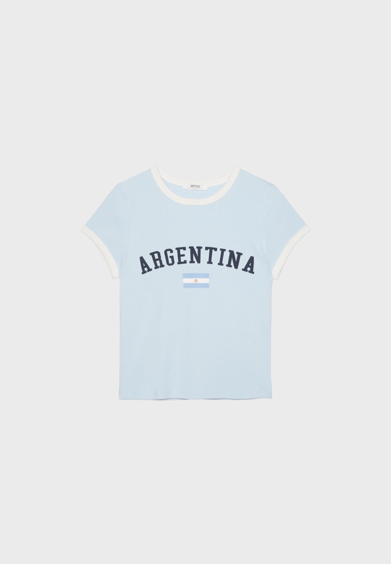 Футболка с принтом