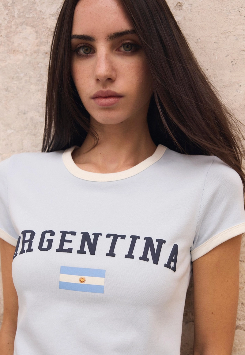 Футболка с принтом